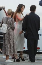 HAILEE STEINFELD Arrives at Miu Miu Summer Club Beach Party in Malibu 07/26/2023