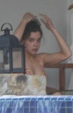 HAILEE STEINFELD in Bikini on Vacation in Los Cabos 07/04/2023