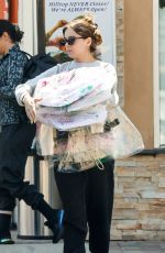 HAILEE STEINFELD Leaves Dry Cleaners in Los Angeles 07/07/2023
