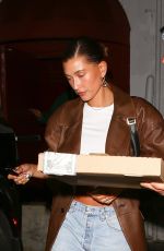 HAILEY and Justin BIEBER Leaves Funke Restaurant in Beverly Hills 07/27/2023