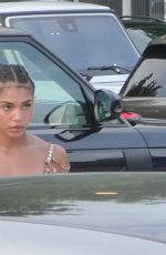 HAILEY BIEBER and LORI HARVEY Out for Dinner at Nobu in Malibu 07/23/2023