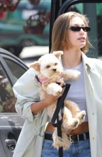 HAILEY BIEBER Leaves a Cafe in Malibu 07/25/2023