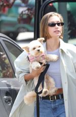 HAILEY BIEBER Leaves a Cafe in Malibu 07/25/2023