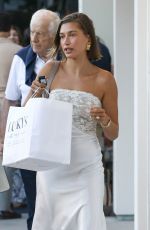 HAILEY BIEBER Leaves Lucky