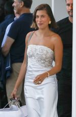 HAILEY BIEBER Leaves Lucky