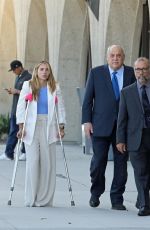 HALEY PULLOS Arrives at Court in Pasadena 07/27/2023