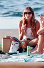 HANA CROSS at Public Beach in Saint Tropez 07/27/2023