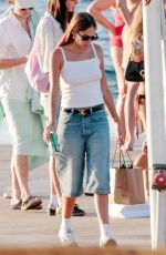 HANA CROSS at Public Beach in Saint Tropez 07/27/2023