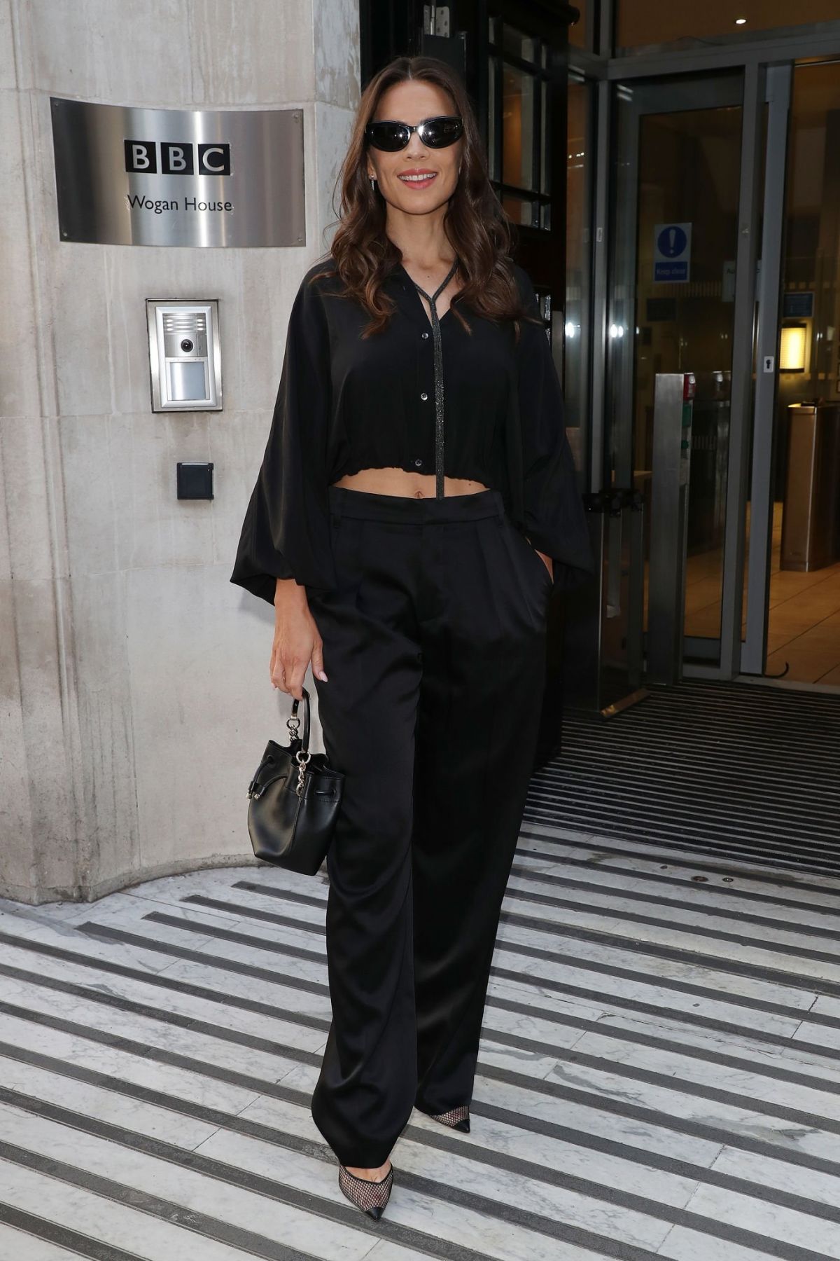 HAYLEY ATWELL Arrives at BBC Radio 2 in London 07/07/2023 – HawtCelebs