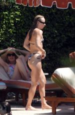 HAYLEY SULLIVAN in Bikini at a Pool in Portofino 07/15/2023