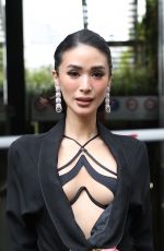 HEART EVANGELISTA Arrives at Viktor & Rolf Haute Couture Spring/Summer 23/24 Show at Paris Fashion Week 07/05/2023