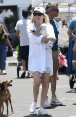 HEATHER LOCKLEAR and Chris Heisser at Farmers Market in Westlake Village 07/09/2023
