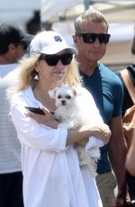 HEATHER LOCKLEAR and Chris Heisser at Farmers Market in Westlake Village 07/09/2023