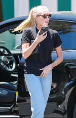 HEATHER RAE YOUNG Leaves San Vicente Bungalows in West Hollywood 07/26/2023