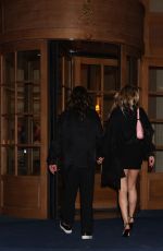 HEIDI KLUM and Tom Kaulitz Arrives at Hotel Ritz in Paris 07/02/2023