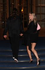 HEIDI KLUM Arrives at Hotel Ritz in Paris 07/02/2023
