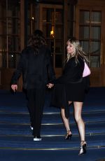 HEIDI KLUM Arrives at Hotel Ritz in Paris 07/02/2023