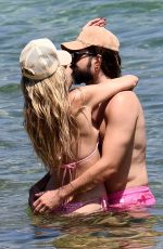 HEIDI KLUM in Bikini on Vacation in Porto Cervo 07/15/2023
