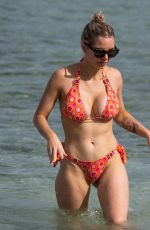 HELEN FLANAGAN in Bikini at a Beach in Barbados 07/23/2023