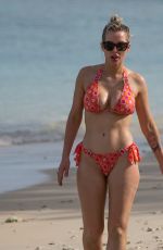 HELEN FLANAGAN in Bikini at a Beach in Barbados 07/23/2023