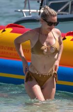 HELEN FLANAGAN in Bikini on the Beach in Barbados 07/26/2023