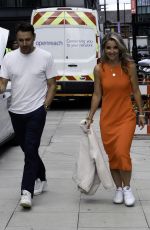HELEN SKELTON Leaves BBC Morning Live Studios in Manchester 07824/2023