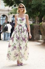 HELENA BORDON Arrives at Elie Saab Haute Couture/Spring Summer 23/24 Show at Paris Fashion Week 07/05/2023