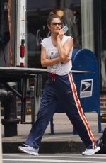 HELENA CHRISTENSEN Out and About in New York 06/30/2023