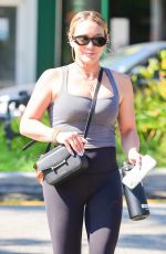 HILARY DUFF Arrives at Her Workout Session in Studio City 07/12/2023