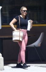 HILARY DUFF Arrives for a Workout in Studio City 07/15/2023