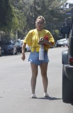 HILARY DUFF Out and About in Los Angeles 07/07/2023