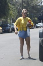 HILARY DUFF Out and About in Los Angeles 07/07/2023