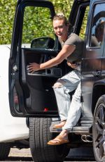 HILARY DUFF Out in Studio City 07/19/2023