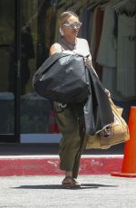 HILARY DUFF Out Shopping at Beverly Glen Mall in Beverly Hills 07/19/2023