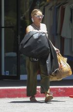 HILARY DUFF Out Shopping at Beverly Glen Mall in Beverly Hills 07/19/2023