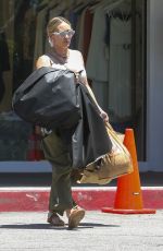 HILARY DUFF Out Shopping at Beverly Glen Mall in Beverly Hills 07/19/2023