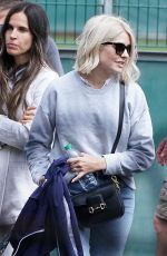 HOLLY WILLOGHBY Out with Her Dog Bailey in London 07/02/2023