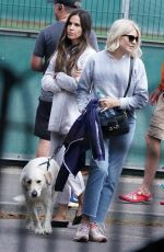 HOLLY WILLOGHBY Out with Her Dog Bailey in London 07/02/2023