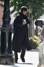 IRINA SHAYK Getting into an Suv in New York 07/28/2023