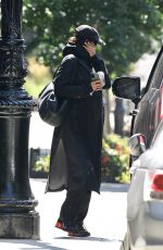 IRINA SHAYK Getting into an Suv in New York 07/28/2023