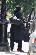 IRINA SHAYK Getting into an Suv in New York 07/28/2023