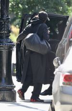 IRINA SHAYK Getting into an Suv in New York 07/28/2023