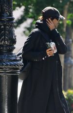 IRINA SHAYK Getting into an Suv in New York 07/28/2023