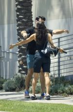 IRINA SHAYK Out with a Friend in Los Angeles 07/21/2023