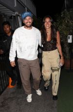 IZABEL PAKZAD and James Franco Out for Dinner at Giorgio Baldi in Santa Monica 07/21/2023