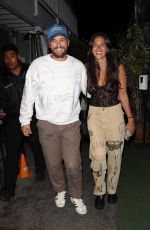 IZABEL PAKZAD and James Franco Out for Dinner at Giorgio Baldi in Santa Monica 07/21/2023