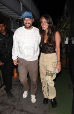 IZABEL PAKZAD and James Franco Out for Dinner at Giorgio Baldi in Santa Monica 07/21/2023