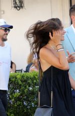IZABEL PAKZAD Out for Lunch at Bolognese Restaurant in Rome 07/05/2023