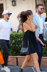 IZABEL PAKZAD Out for Lunch at Bolognese Restaurant in Rome 07/05/2023