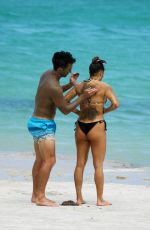 JAINA LEE ORTIZ and Jay Hayden on Vacation in Lake Specchio di Venere 07/05/2023